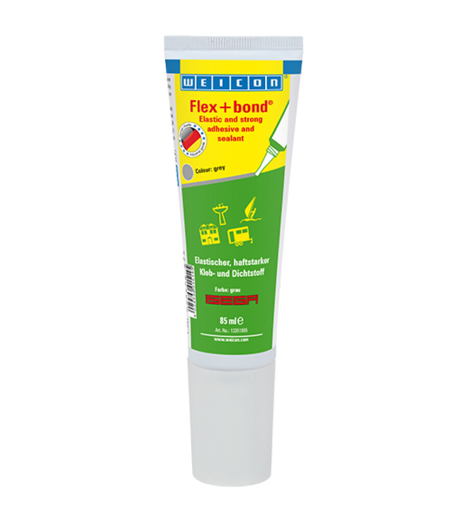 WEICON Flex+bond® #  10012995 permanently adhesive and sealant  85ml. -grey- ( flexible )